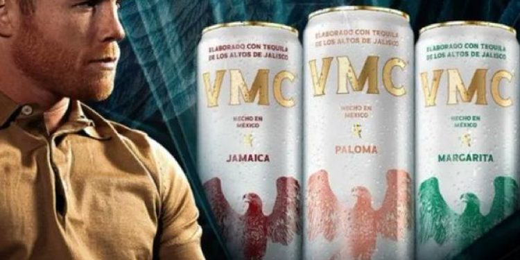 El tequila en lata VMC (‘¡VIVA MÉXICO, CA...!’) Del Canelo Ãlvarez