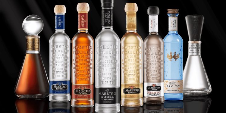 El exclusivo y fino tequila Dobel diamante