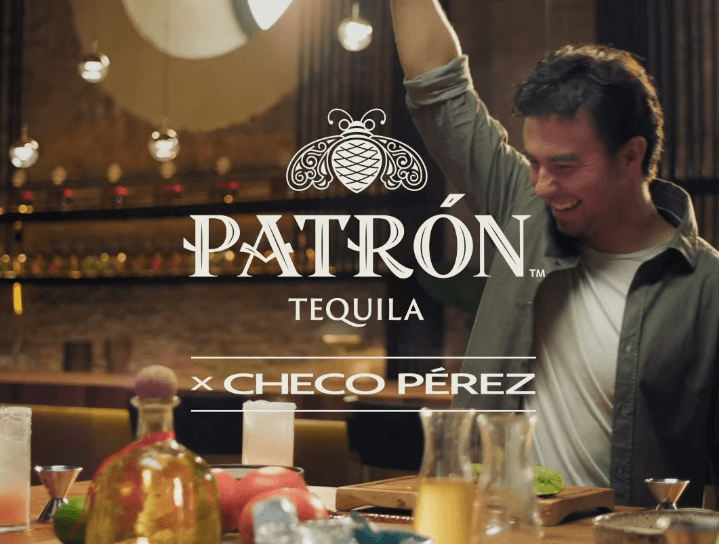Tequila patrÃ³n Checo PÃ©rez